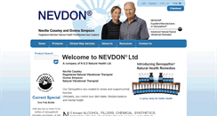 Desktop Screenshot of nevdon.com